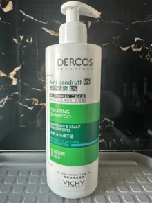 Vichy Dercos Technique Anti-Dandruff DS Treating Shampoo, 390ml Family-Size, 200ml Middle-Size, 50ml Travel-Size, Effectively Traget Dandruff & Scalp Discomforts, for Normal to Oily Hair, Especially Suitable for Antidrixable for Ref Scalp, Oil Control & Purifying Cleanse For Fresh Lightweight Hair, With Selenium Disulfide & Salicylic Acid For Clear Balanced Scalp, Essential Item for Hair Caring - 去屑清爽 - 查看 8