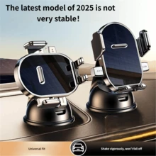 New Auto-Lock Car Phone Holder, Rotatable Suction Cup Universal Phone Mount Applicable For Dashboard And Windshield Navigation - Phone Stand - View 2