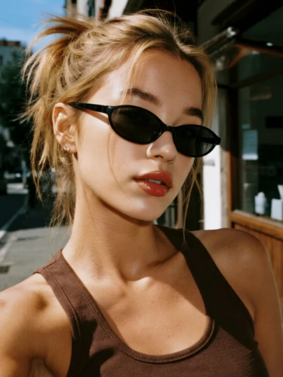 1쌍 Y2K 패션 패션 안경, 유니섹스, 레트로 클래식 배디 스타일, 스트리트웨어, 일상 생활, 축제, 파티, 선물, 스트리트 사진, 해변 휴가 액세서리에 적합