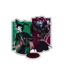 15cm 1pc Game Clown Acrylic Standee The Freak Circus Peripheral Front & Back Protective Films Desktop Ornament Creative Gift - Multicolor - View 14