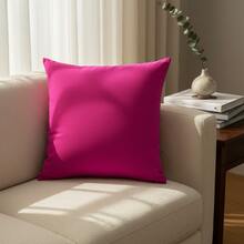 Decorative Pillow Cover Set 50cm Premium Micropercal - Pink - View 3