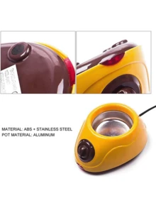 Electric Chocolate Melting Machine, Chocolate Melting Pot Chocolate Melter, Chocolate Fondue and Candy-Maker, Practical Kitchen Tool with Mini DIY Mould Set, Adjust Temperature,Yellow : Home & Kitchen - Multicolor - Ver 3
