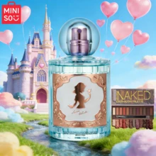 MINISO X Disney Snow White Eau De Toilette 1.69 Oz/50 Ml Original Women's Perfume, Floral And Fruity Scent, Embossed Glass Bottle, Long-Lasting Fragrance, Exudes A Dreamy And Charming Aura, Perfect Thanksgiving And Christmas Gift, Exquisite Collectible.The Eyeshadow Palette Comes With A Mirror, Has A Pearly Shimmer, Stage Makeup Texture, Long-Lasting, Waterproof, And Easy To Apply. This Set Is A Perfect Gift For Thanksgiving Or Valentine's Day. - Hương cam quýt - Xem 9