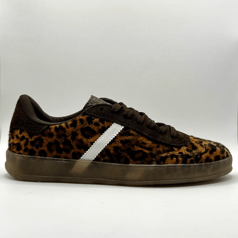 Women's Casual Sneakers Add Gzl In Suede Leather, Stylish, Blogger Style - 盎司 - 查看 1