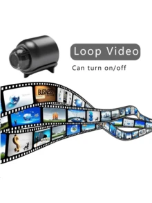 1pc Mini Camera, Home Security Camera, Wide Angle Monitoring, WiFi Wireless Camera, Pet Camera, With Mobile App, Night Vision, Christmas, Halloween, Thanksgiving Gift (SD Card Not Included) - Multicolor - View 3