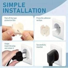 30/20/10/8/5/1pcs Pack Baby Safety Socket Covers, Child Proof Electrical Outlet Plugs, Easy To Install & Remove, Infant Newborn Gift