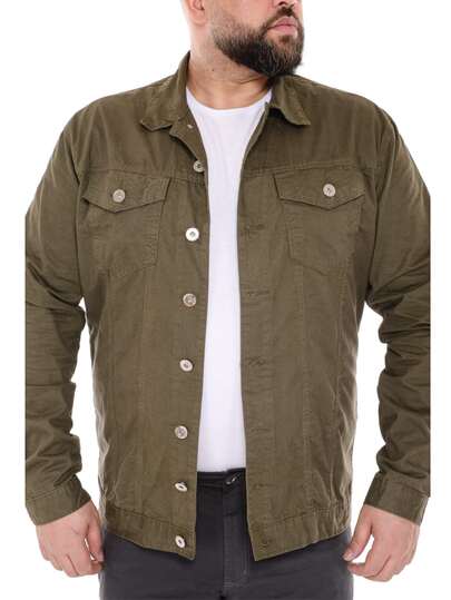 Jaqueta Masculina Verde Plus Size