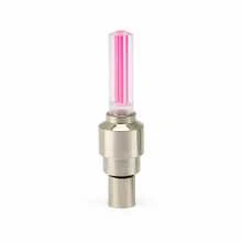 Par Luz LED para Pneu de Bicicleta com Iluminação Noturna Aro À Prova d"Água Sensor de Movimento - Azul - Visão 3