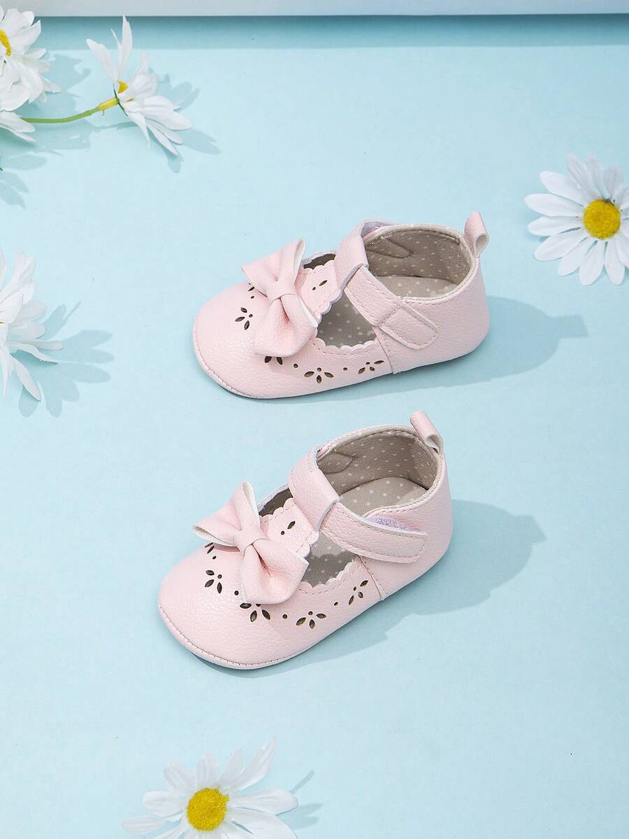 Infant/Toddler Fashionable Casual Soft Comfortable Flat Shoes - Pink - View 1