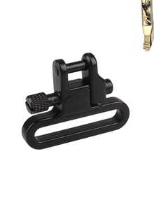 1pc Adjustable 2-Point Hunting Shooting Sling, Waterproof Camouflage Padded Shoulder Strap, Tactical Gear Swivel Hook - Multicolor - View 6