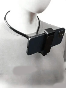 Giá đỡ điện thoại đeo cổ có thể điều chỉnh, giá đỡ điện thoại đeo cổ di động | Giá đỡ kiểu dáng thoải mái, giá đỡ thể thao ngoài trời, giá đỡ chụp ảnh selfie thể thao, giá đỡ chụp ảnh câu cá, giá đỡ quay video du lịch ngoài trời, giá đỡ chụp ảnh khi đi xe máy, giá đỡ chụp ảnh góc nhìn người thứ nhất, nhiều kiểu dáng để lựa chọn, món quà tốt nhất cho gia đình và bạn bè, du lịch, quà tặng ngày Valentine - Nhiều màu - Xem 2
