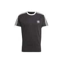 adidas originals adicolor 系列 Logo標誌條紋圓領套頭短袖T卹 - 黑色 - 查看 12