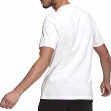 Adidas 阿迪达斯迷彩Logo印花短袖休闲T恤 - 白色 - 查看 4