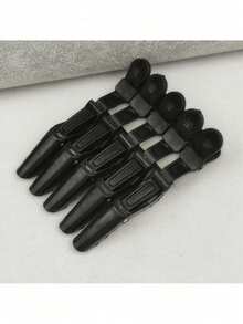 Multi-Functional Hair Clips With Alligator Clips And Positioning Sectioning Hair Clips, Suitable For Hairstylists And Professional Hairdressers, Non-Slip Plastic Hair Clips For Women, Professional Salon Hair Clips, Hair Clips With Alligator Clips, Long Mouth Clips, Lifting Clips, Suitable For Curly Hair Stylists, Home Bathroom Decor, Hair Accessories - Multicolor - View 10