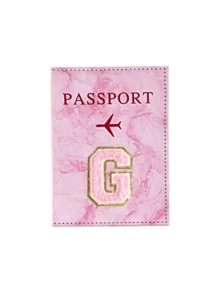 Passport Wallet Women Men RFID Vintage Business Passport Covers Holder Portable Multi-Function ID Bank Card PU Leather Wallet Case Air Plan Travel Accessories PU Leather Passport Covers For Teens For Travel For Back To School, Premium Minimalist Initial Letter Passport Cases For Girls For Student For Unisex Back To School Stuff Travel Accessories Passport Bag ,Travel Essential Bag - Multicolor - View 24