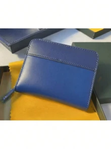 A Small Real Pickup Truck Pocket Coin Purse, A Short Zipper Wallet Suitable For Both Men And Women - Blue - View 1