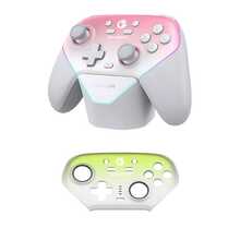 GAMESIR T4n Pro Supernova Esports-Grade Multi-Mode Controller: Intelligent Recognition System Adapts To Vibration, Automatically Identifies Connected Devices, Supports Manual Mode Switching, And Caters To Both PC Esports And Switch Motion-Sensing Gaming Scenarios. Sakura Pink (With Built-In Charging Dock). - Cherry Blossom Pink (with Built-in Charging Dock) - View 4