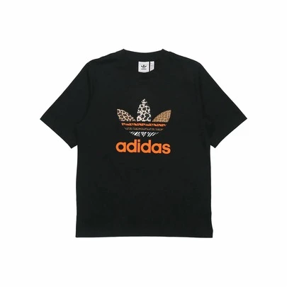  adidas originals 三葉草 xAtmos 聯名款 Atm Tee 經典logo印花休閒運動圓領短袖T卹