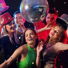 1464pcs Mosaico Papel Espejos Pegatinas 2pc Plata - Plateado - Ver 3