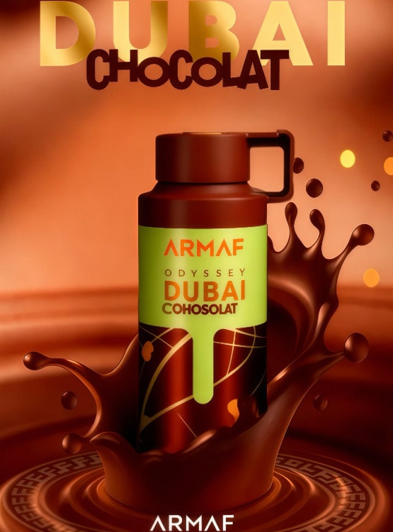 Lattafa Perfumes Dubai Chocolate 200 ml Körperspray – Für Damen und Herren – Sonderedition | Aromen von Holz, Moschus, Vanille und Früchten – Ihre sanfte und verführerische Essenz für den ganzen Tag