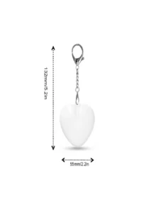 2pcs Heart-Shaped Wallet Light, Touch Sensor LED Mini Night Light, USB Rechargeable Cute Heart-Shaped Lamp, LED Hanging Decor Light, Keychain Accessory, Bag Accessory For Finding Keys Or Other Items, Practical Gift For Valentine's Day/Newlyweds/Birthday - Pink - View 3