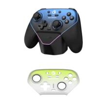 GAMESIR T4n Pro Supernova Magnetic Controller Dual-Mode Wireless Velvet Grip Adaptive Vibration Switch/PC/Steam/TV Universal Starry Blue (With Built-In Charging Base) - Starry Blue (with Charging Base) - View 3