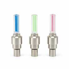 Par Luz LED para Pneu de Bicicleta com Iluminação Noturna Aro À Prova d"Água Sensor de Movimento - Verde Menta - Visão 3