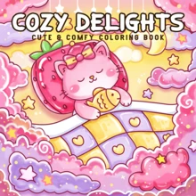 GDTME 1 本温馨家庭氛围涂色书，厚纸材质，尺寸 7.87 * 7.87 英寸，独特温馨的家庭场景 - 可爱舒适的艺术风格，适合成人涂色活动，例如情人节、复活节、生日、母亲节、音乐节和婚礼季等，可作为小礼物赠送。办公用品，学习用品 - JX-201 - 查看 9