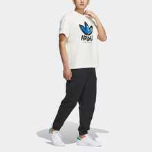 Adidas 阿迪达斯迷彩Logo印花短袖休闲T恤 - 白色 - 查看 6