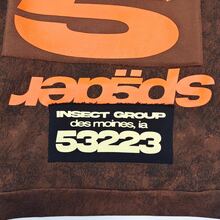 SP5DER Unisex Hoodies , Special Number Graphic Hoodie Long Sleeve Sweatshirts Loose Pullover Tops - màu nâu - Xem 6