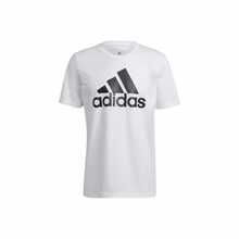 Adidas 阿迪达斯迷彩Logo印花短袖休闲T恤 - 白色 - 查看 10