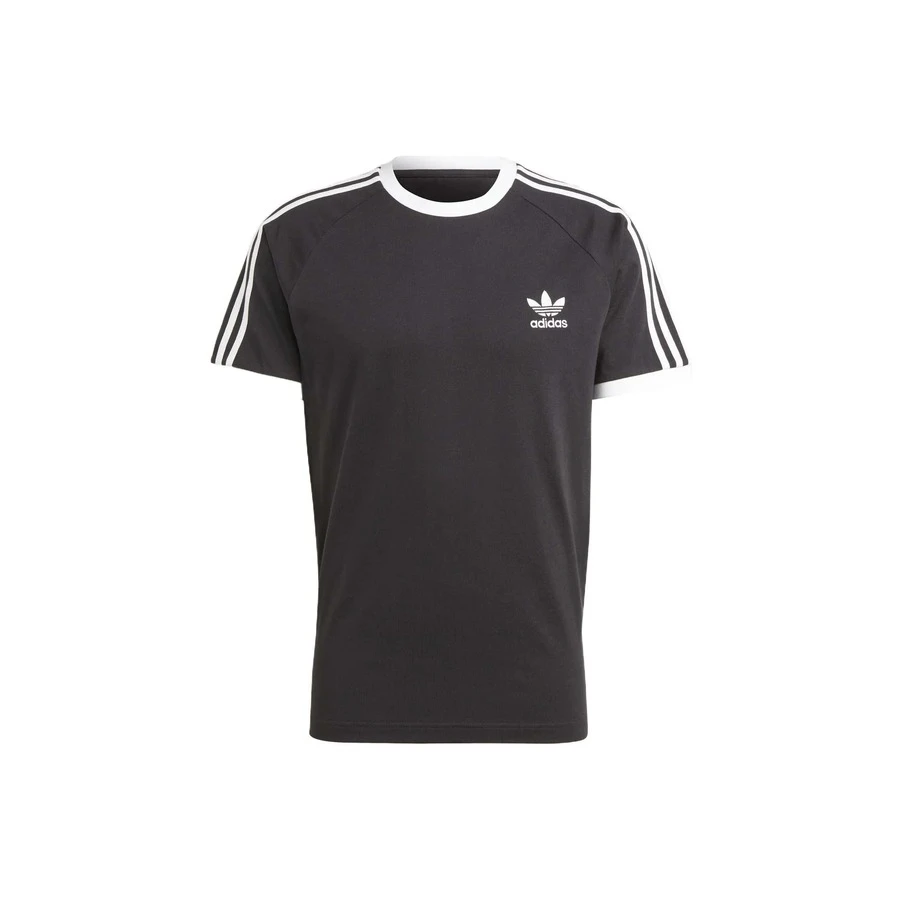 adidas originals adicolor 系列 Logo標誌條紋圓領套頭短袖T卹
