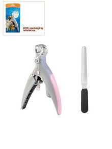 2pcs Pet Nail Clippers, Cat Claw Trimmer With LED Light & Magnifier, Nail Grinder, Nail Care Tools, Grooming Kit For Cats, Dogs & Small Animals - Multicolor - View 11