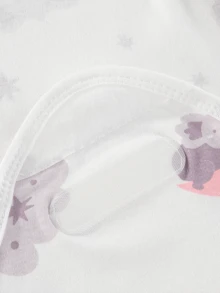 1set Newborn Swaddle Set, 0-3 Months Baby Swaddle, Wearable Baby Blanket, Baby Swaddle Wrap, Easy Change Swaddle Pouch, Wearable Baby Blanket, Infant Swaddle - Multicolor - View 6