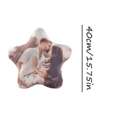 1pc Customized Star-Shaped Pillow - Personalized With Photo, Name. Unique & Breathable, Suitable For Her, Him, Them, Boyfriend, Girlfriend, Dad, Mom, Family, Friends, Anniversary, Mother's Day, Birthday, Valentine's Day, Christmas, Halloween, Graduation, Father's Day, Wedding, Homemaker, Sofa, Bed, Car, Tea Room, Bedroom, Bathroom, Living Room, Dining Room - Multicolor - View 16