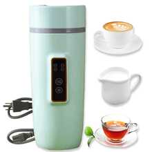 OCTAVO Hervidor eléctrico portátil de 350ml, hervidor mini de ebullición rápida, material de acero inoxidable 304, con apagado automático y protección contra funcionamiento en seco - Tipo de Enchufe B USA (110-127V) - Ver 6