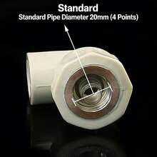 4pcs Universal Silicone Faucet Gasket, Plastic Hose Sealing Ring, Rubber Hose Plug With Locking Clamp, Household Pipe Waterproof Faucet Sealing Gasket - 10 Sealing Gaskets - View 9