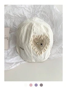 1顶复古美式报童帽，饰有星星和豹纹贴花，时尚百搭贝雷帽，适合春夏、海滩、度假等场合。 - 多-色 - 查看 13