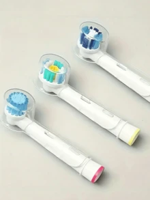 2pcs Electric Toothbrush Head Protective Covers - Multicolor - View 10