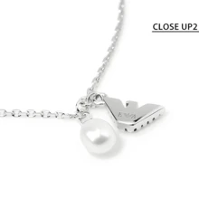 1 件 Armani 女士链式手链，纯银龙虾扣 EG3576040，适合日常佩戴、装饰、送礼、生日和节日场合 - 銀色 - 查看 3