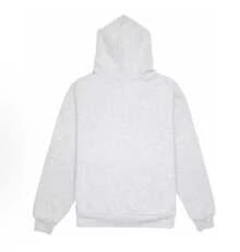 SP5DER Unisex Hoodies , Special Number Graphic Hoodie Long Sleeve Sweatshirts Loose Pullover Tops - 淺灰色 - 查看 2