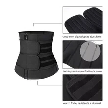 Women's Neoprene Thermal Shaping Belt With Double Waistband For Slimming, High Elasticity, Stimulates Sweating, Lumbar Support, Posture Correction, Fitness And Post-Surgical Use. - 彩色 - 查看 5