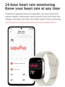 The Xiaomi Redmi Watch 3 Is Equipped With A 1.75-Inch AMOLED Continuous Display Screen, Bluetooth Calling Function, 121 Types Of Sports Modes, 5-Meter Water Resistance, Heart Rate/Blood Oxygen Monitoring, NFC Function For Gyms, And A Built-In 289mAh Battery, Making It A Smart Sports Watch That Can Last For 12 Days And Is Suitable For Both Men And Women. - Multicolor - View 4