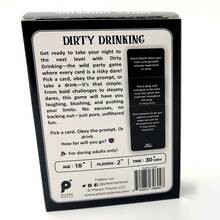 成人派对饮酒卡牌游戏，适合派对娱乐、家庭互动和友好竞技。创意热门21岁生日礼物、情人节礼物、感恩节礼物和圣诞节礼物。 - 彩色 - 查看 5