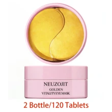 24K Gold Under Eye Patches, Collagen Eye Masks For Dark Circles And Puffiness, Reduce Wrinkles And Puffy Eyes, Refresh Your Skin, Women Skincare Eye Treatment Products - 黃金眼膜 - 查看 12