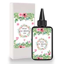 软性UV树脂，透明UV树脂凝胶，高透明度UV快速固化树脂，适用于DIY耳环、工艺装饰、手机壳、手工爱好、减压产品，100克/200克/300克/400克 - 無色 - 查看 9