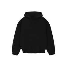 Fear Of God Essentials FW23 Cloud Series Hoodie, Solid Color, Fitted Long Sleeve, American Style Pullover Sweatshirt, Men's, Dark Blue/Black - Dark Blue-black - View 17