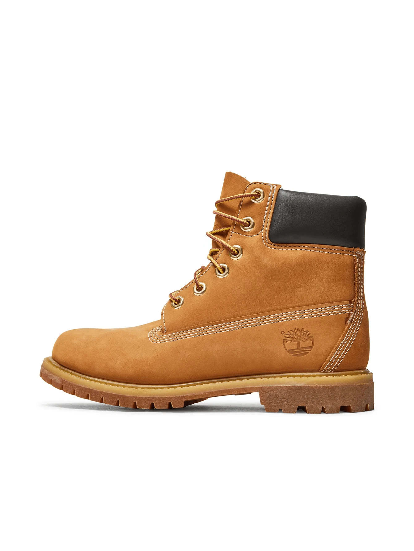 Timberland 6英寸高级女靴 防水耐用 保暖舒适 徒步靴 黄色 TB010361713 - 中黃色 - 查看 1