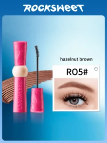 ROCK SWEET 眉毛染色凝胶：自然、防水、不晕染、持久定型，适合浓眉 [粉色管装] - 05#榛果棕 - 查看 9