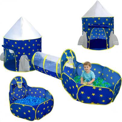 3Pc Kids Play Tent …